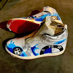 Nike Air Jordan BMW Custom Hand Paint New size 10.5